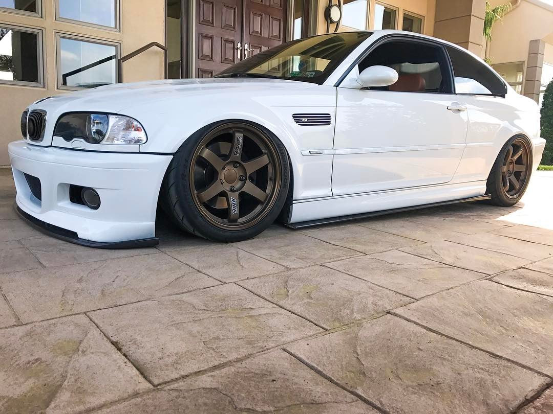 BMW E46 Fold Up Side Skirts extensions