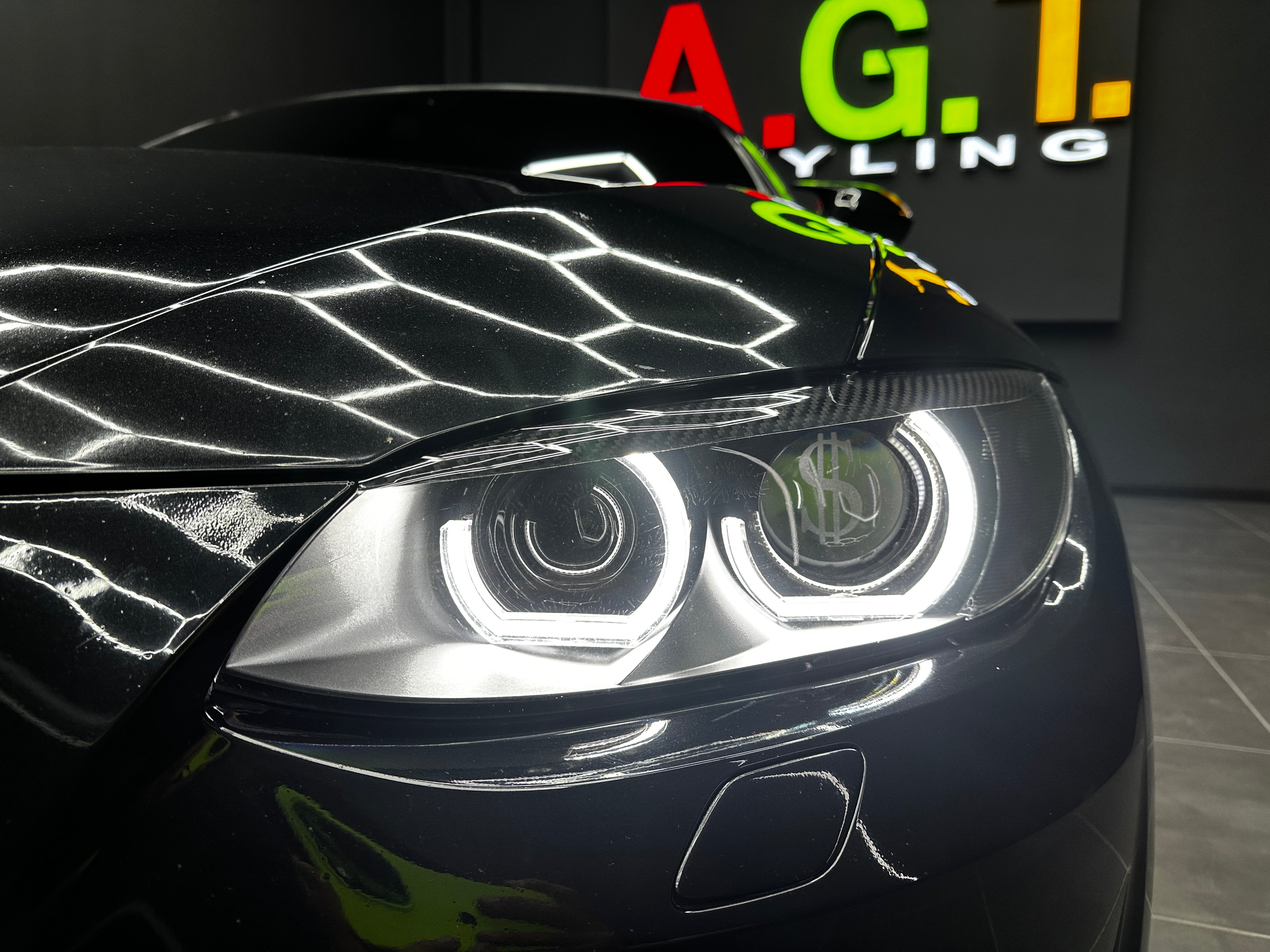 BMW E92-E93 Inner Headlight Eyebrows