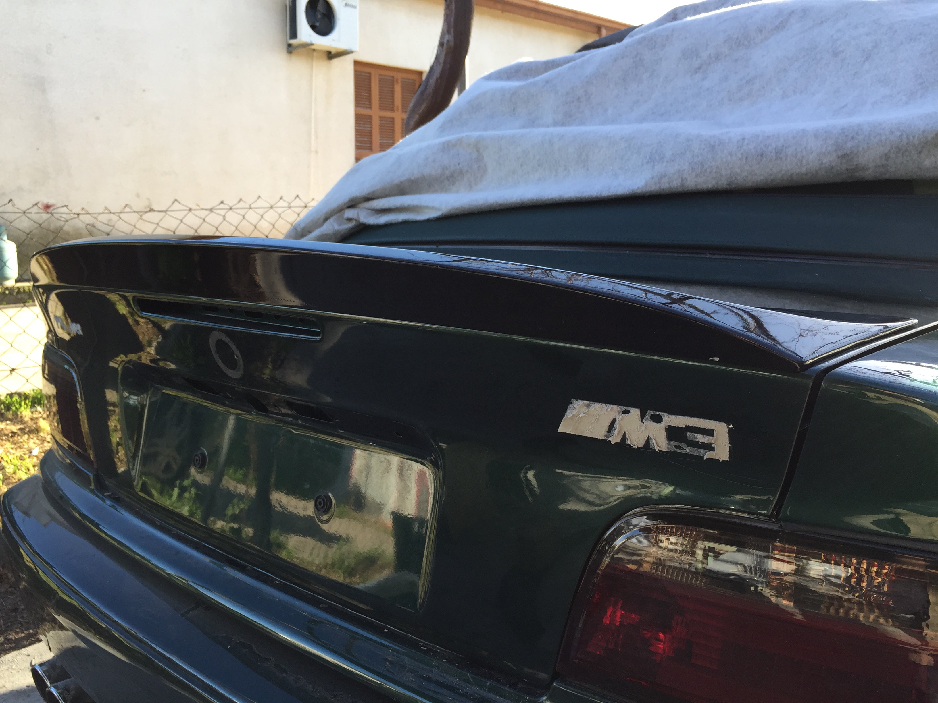 BMW E36 CSL-style Rear Boot Spoiler