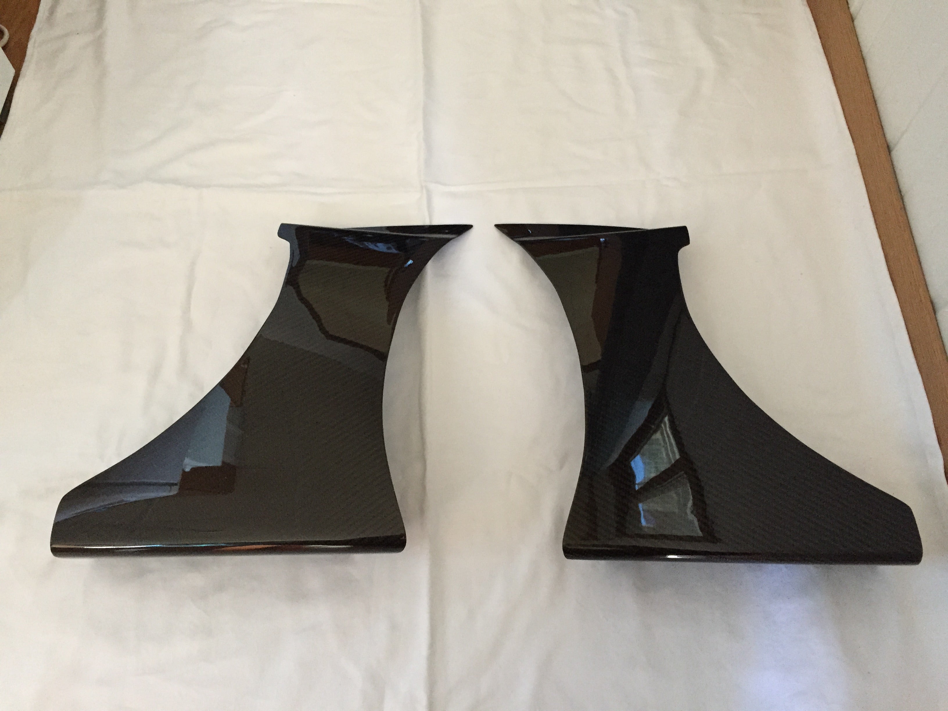 Universal Carbon Side Fenders - Carbon Big Canards