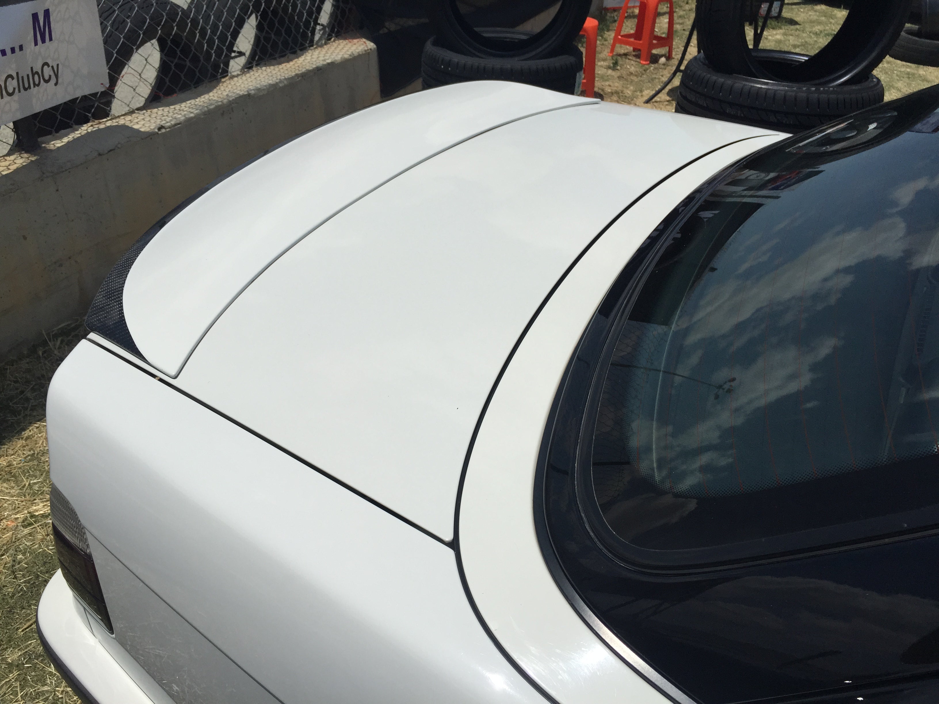 BMW E36 CSL-style Rear Boot Spoiler
