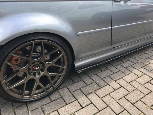 BMW E46 Fold Up Side Skirts extensions
