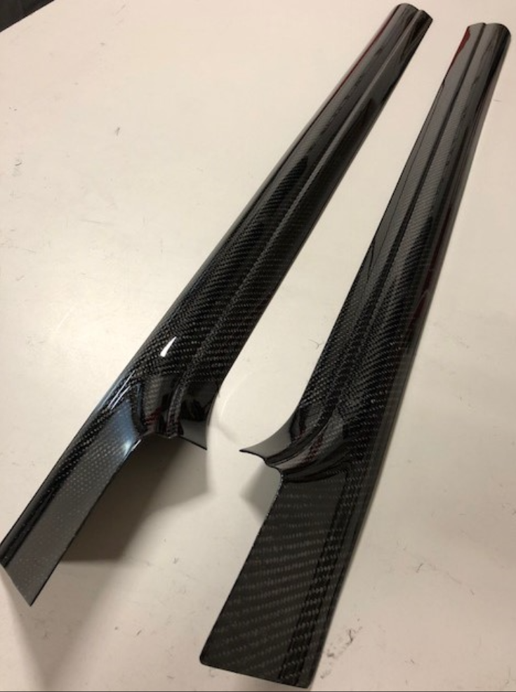 BMW E46 Carbon Door Sills