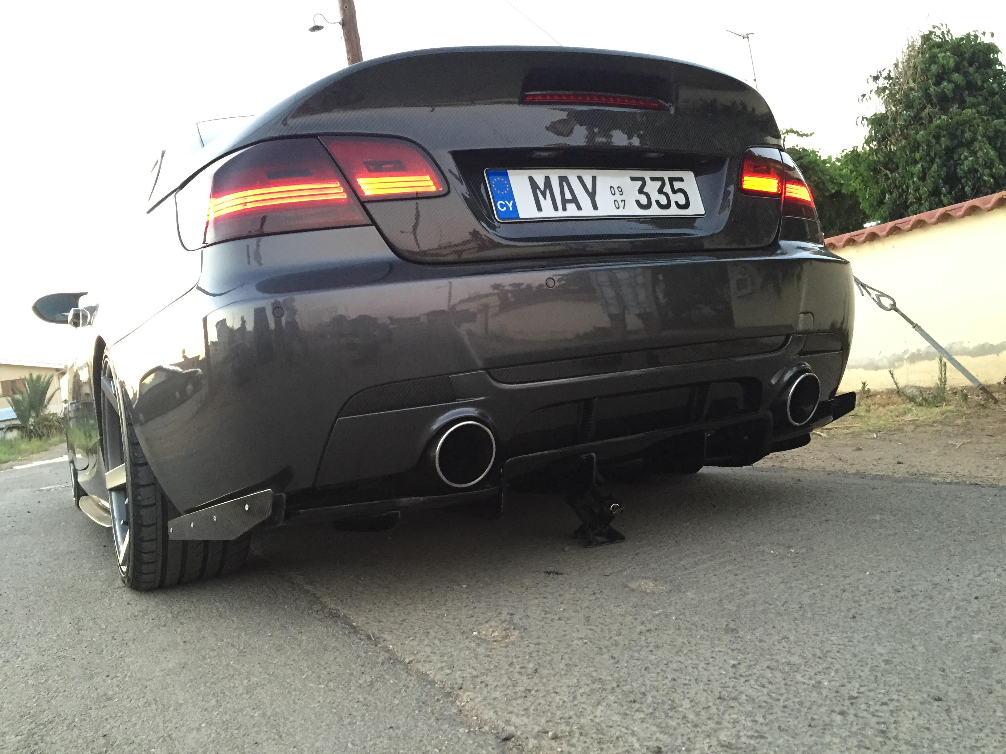 BMW E92-E93 Rear Diffuser