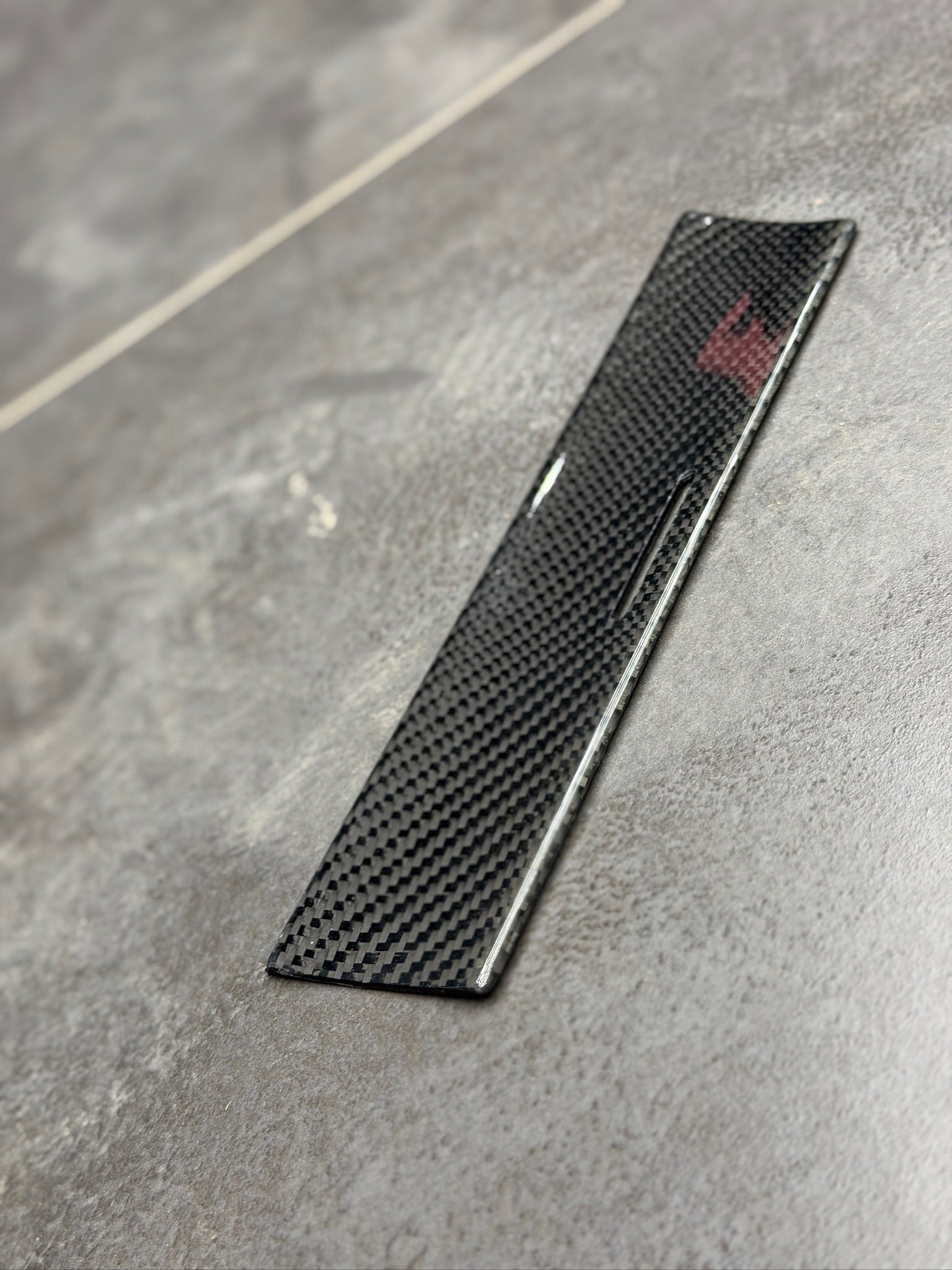 BMW E46 Carbon Fiber Ashtray Door Cover RHD or LHD