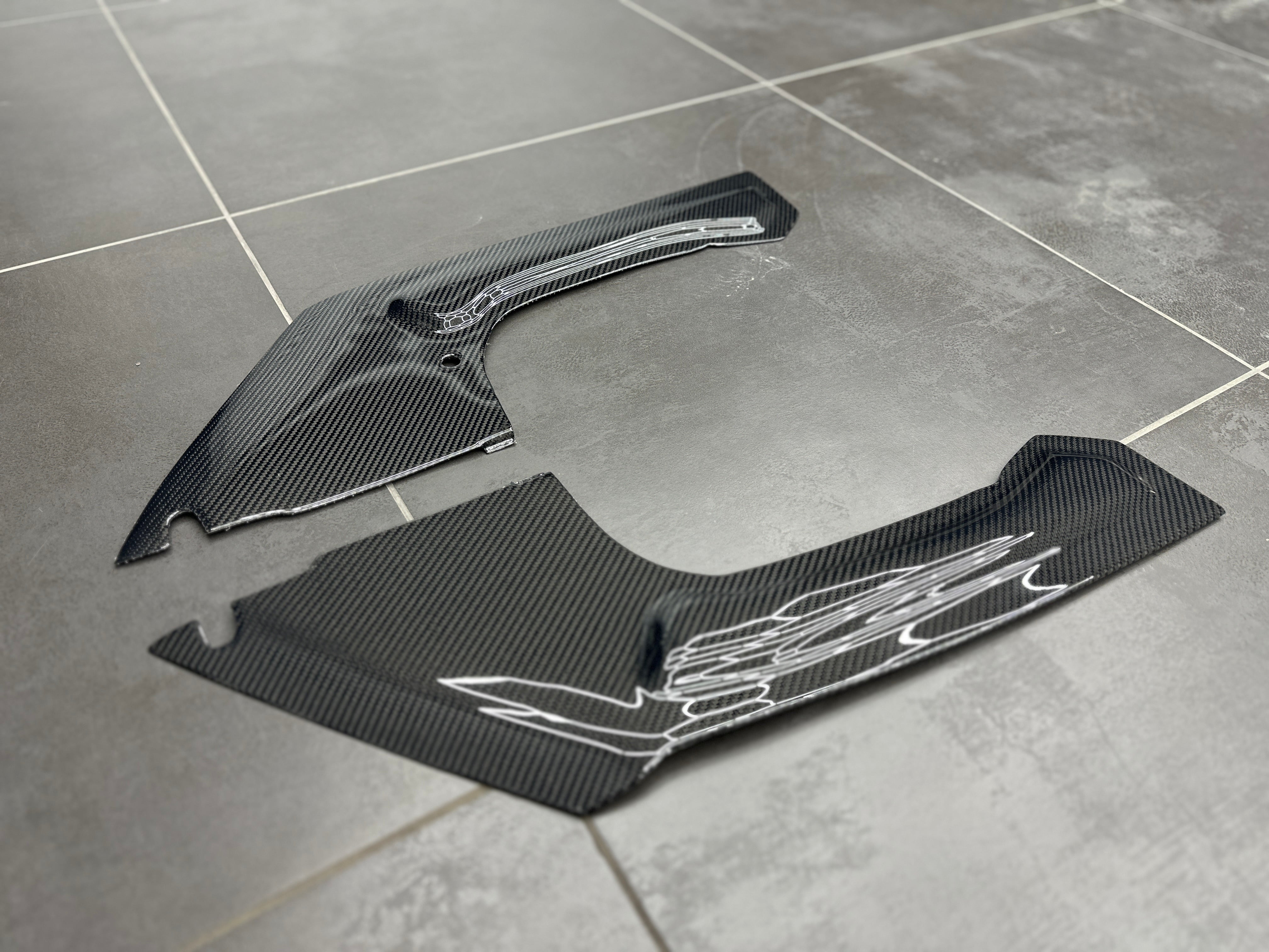 BMW F82 M4/ F80 M3 Headlight dust Covers
