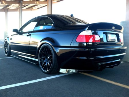 BMW E46 Straight Side Skirts