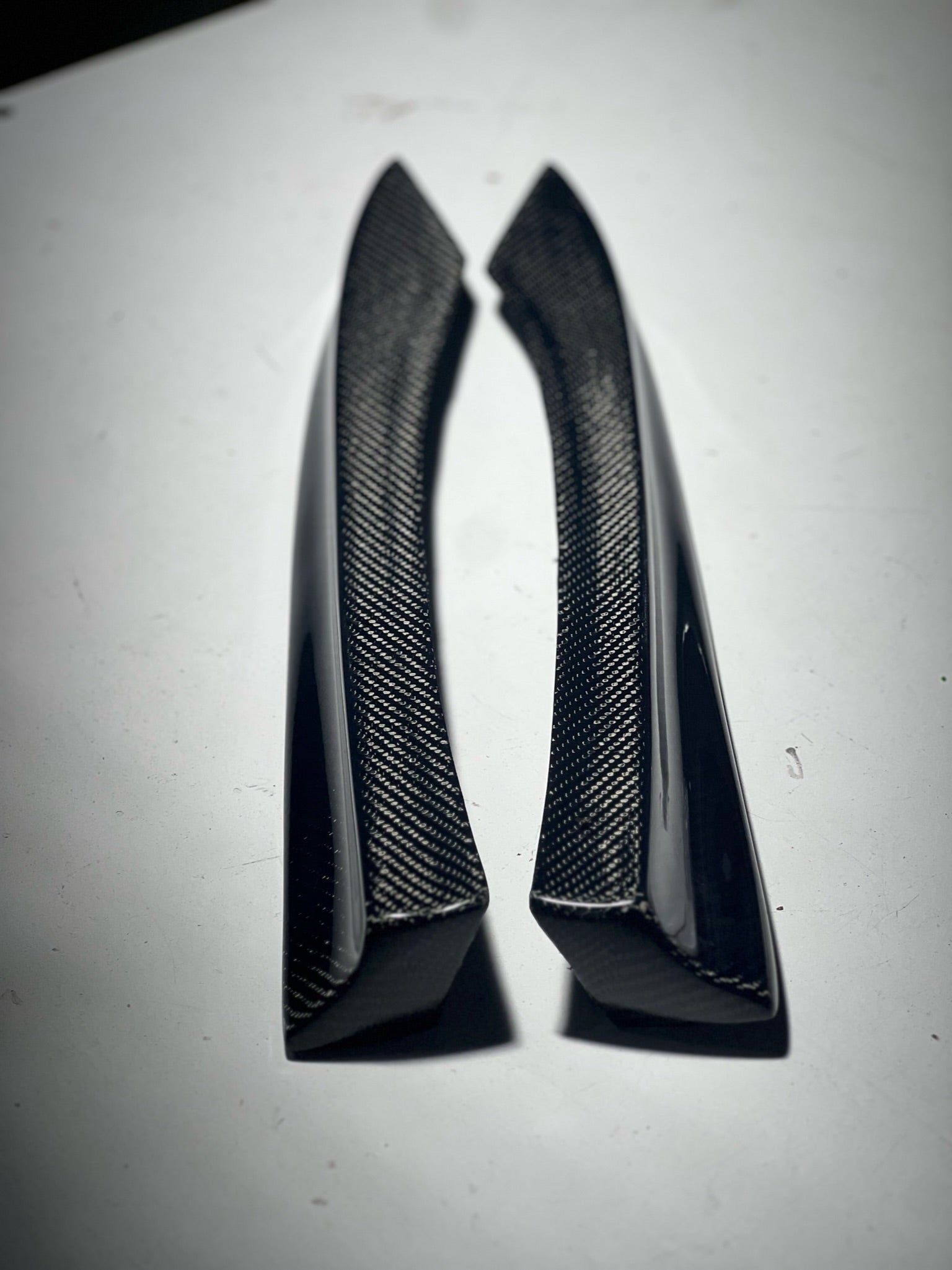 BMW F82 Carbon Rear Side Spats Fins