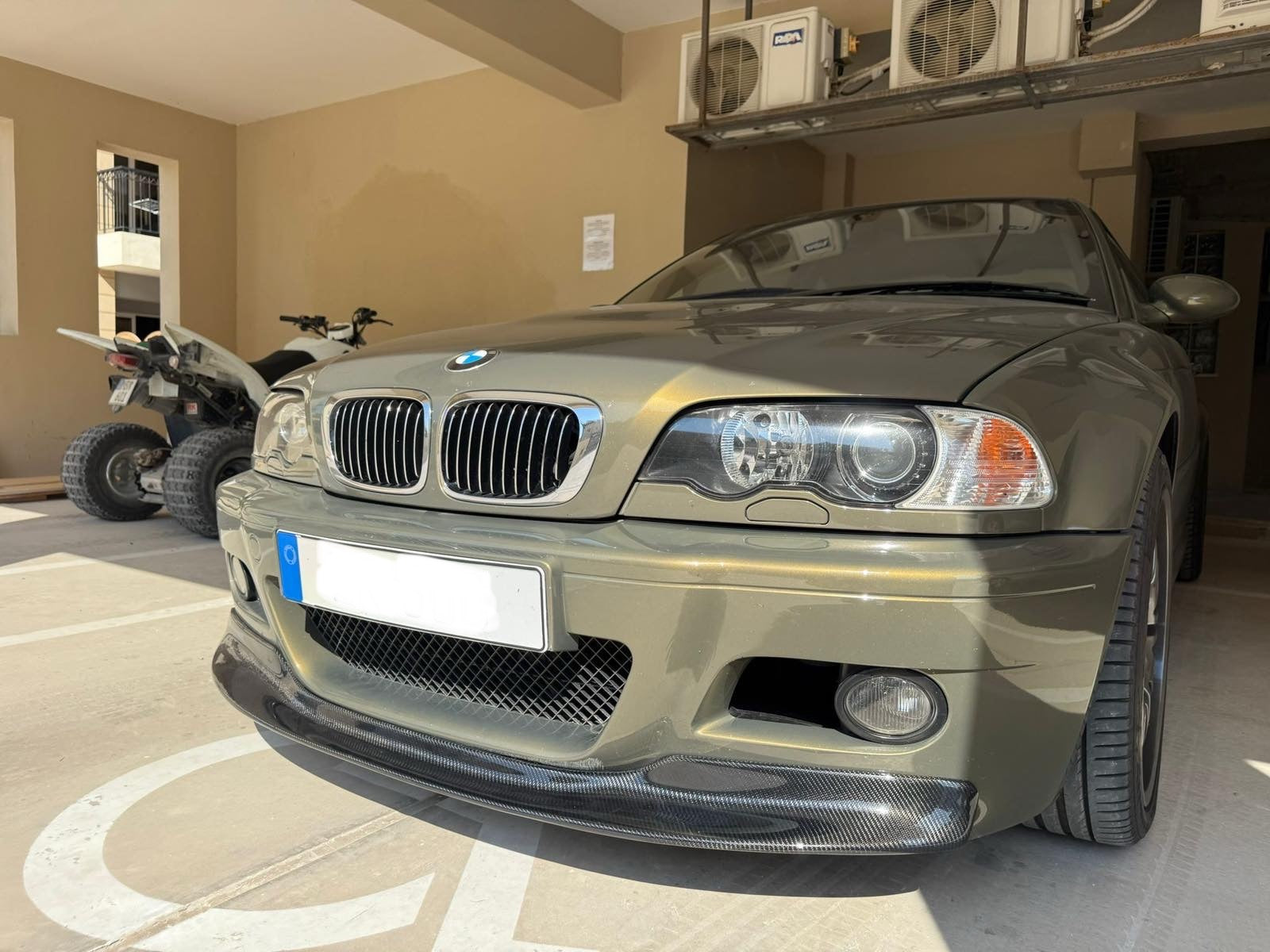 BMW E46 M3 CSL style Front Lip