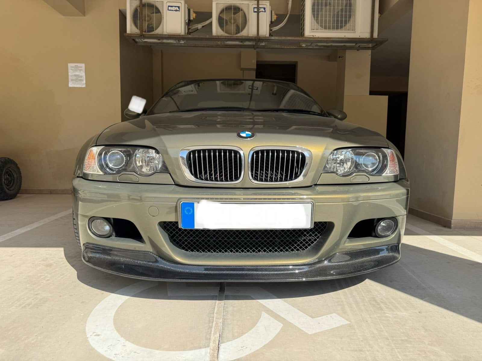 BMW E46 M3 CSL style Front Lip