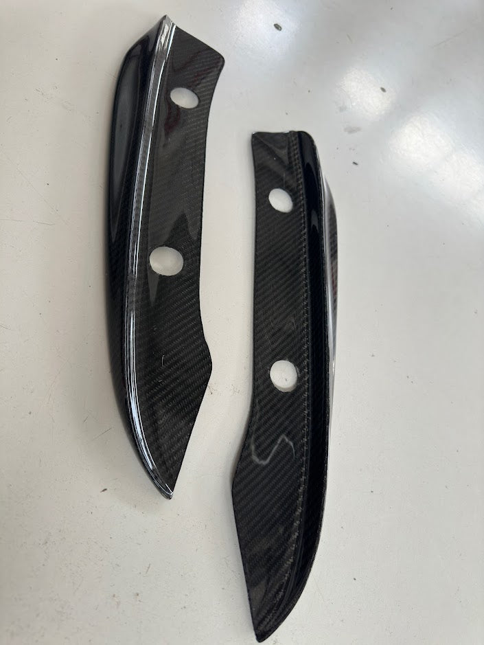 BMW E92-E93 Rear Bumper Carbon Spats Fins