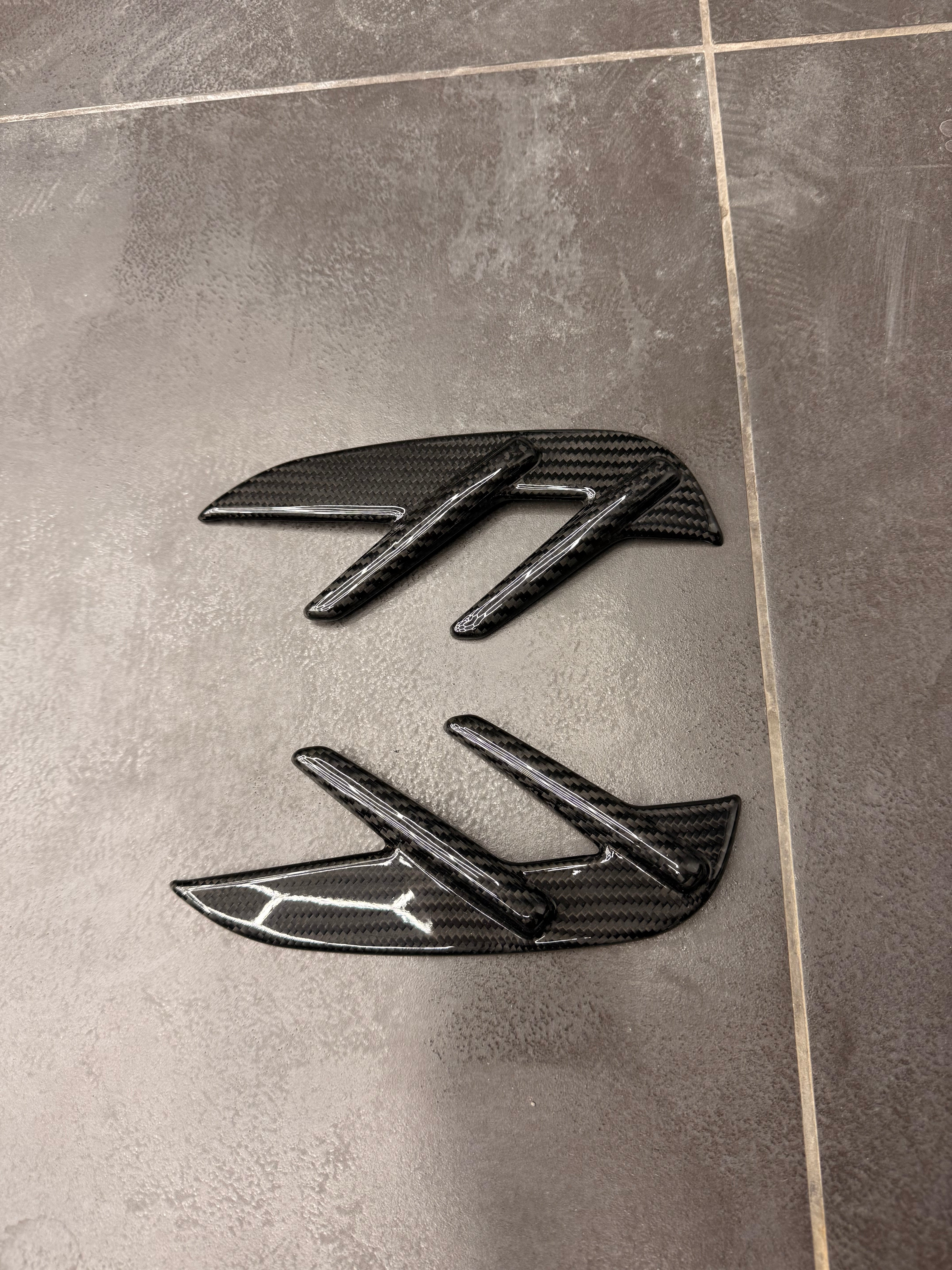 BMW G80 G81 M3 G82 G83 M4 Side Fender Badge Covers