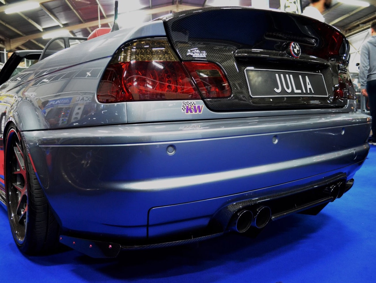 BMW E46 M3 rear CSL-look diffuser