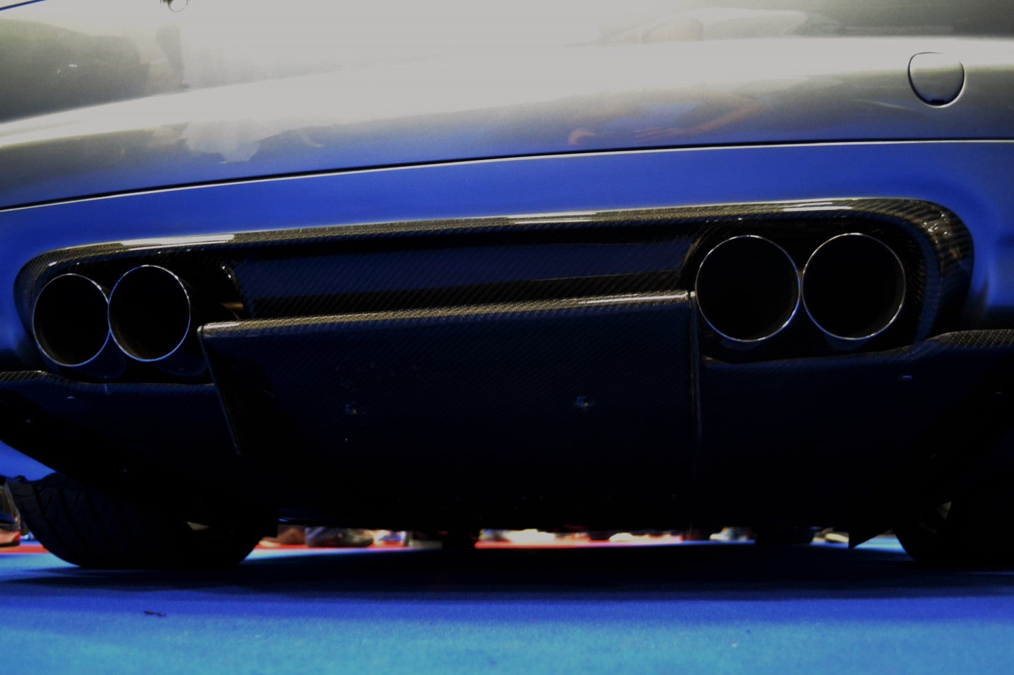 BMW E46 M3 rear CSL-look diffuser