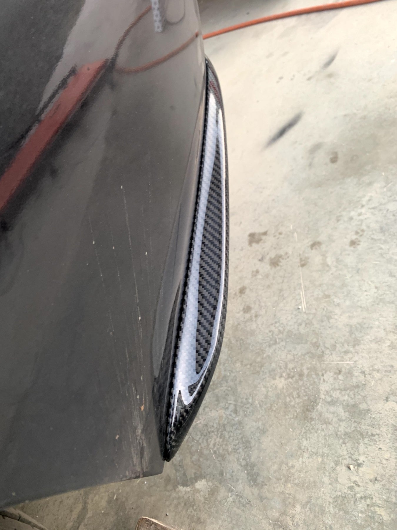 BMW E92-E93 Rear Bumper Carbon Spats Fins