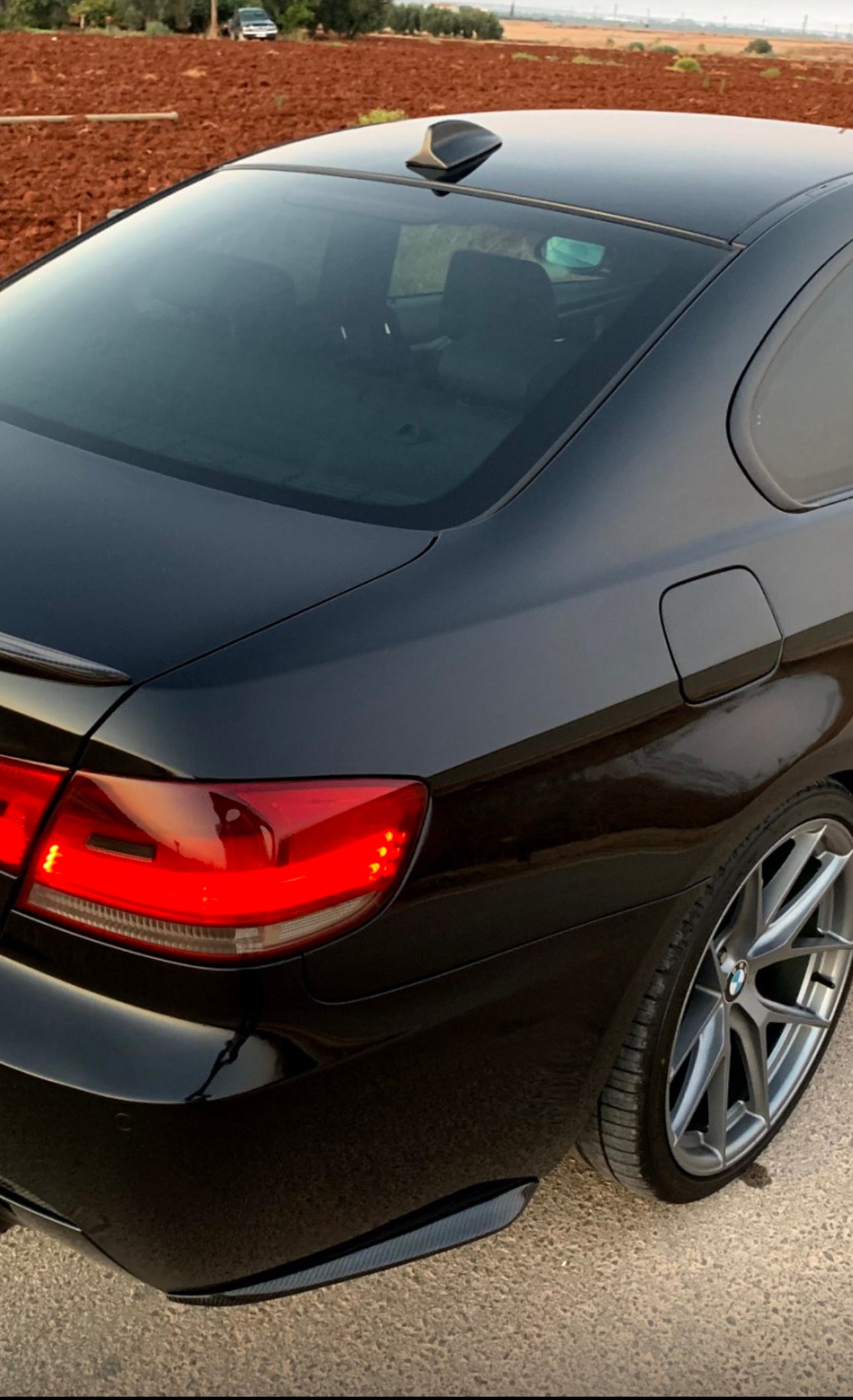 BMW E92-E93 Rear Bumper Carbon Spats Fins