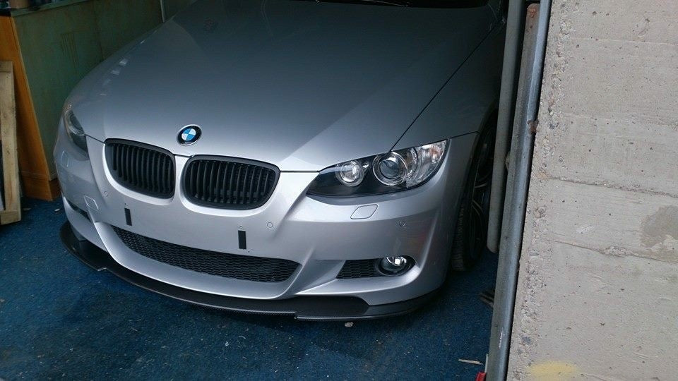 BMW E92-E93 Front Splitter for M Sport Front Bumper, Pre LCI & LCI