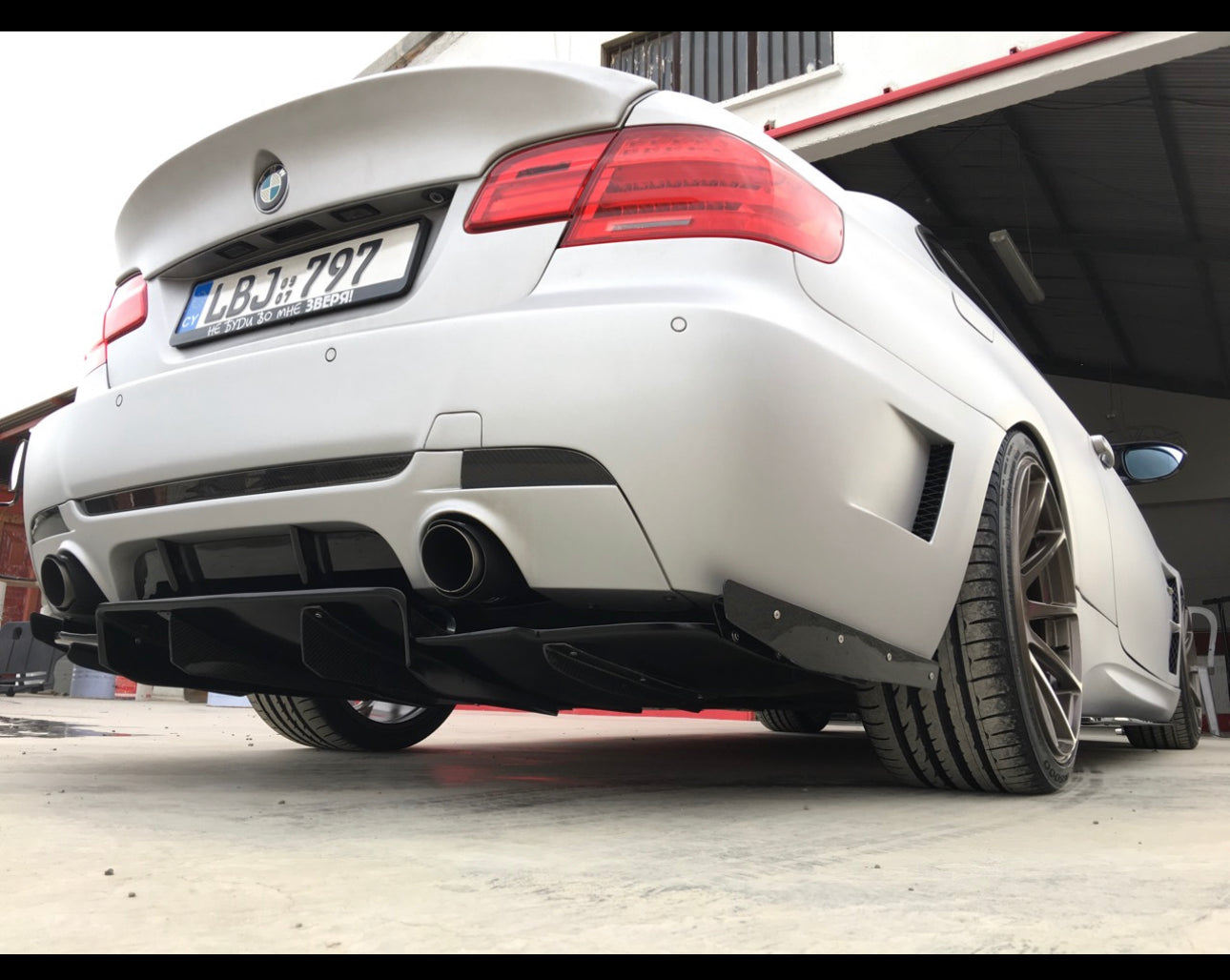 BMW E92-E93 Rear Diffuser