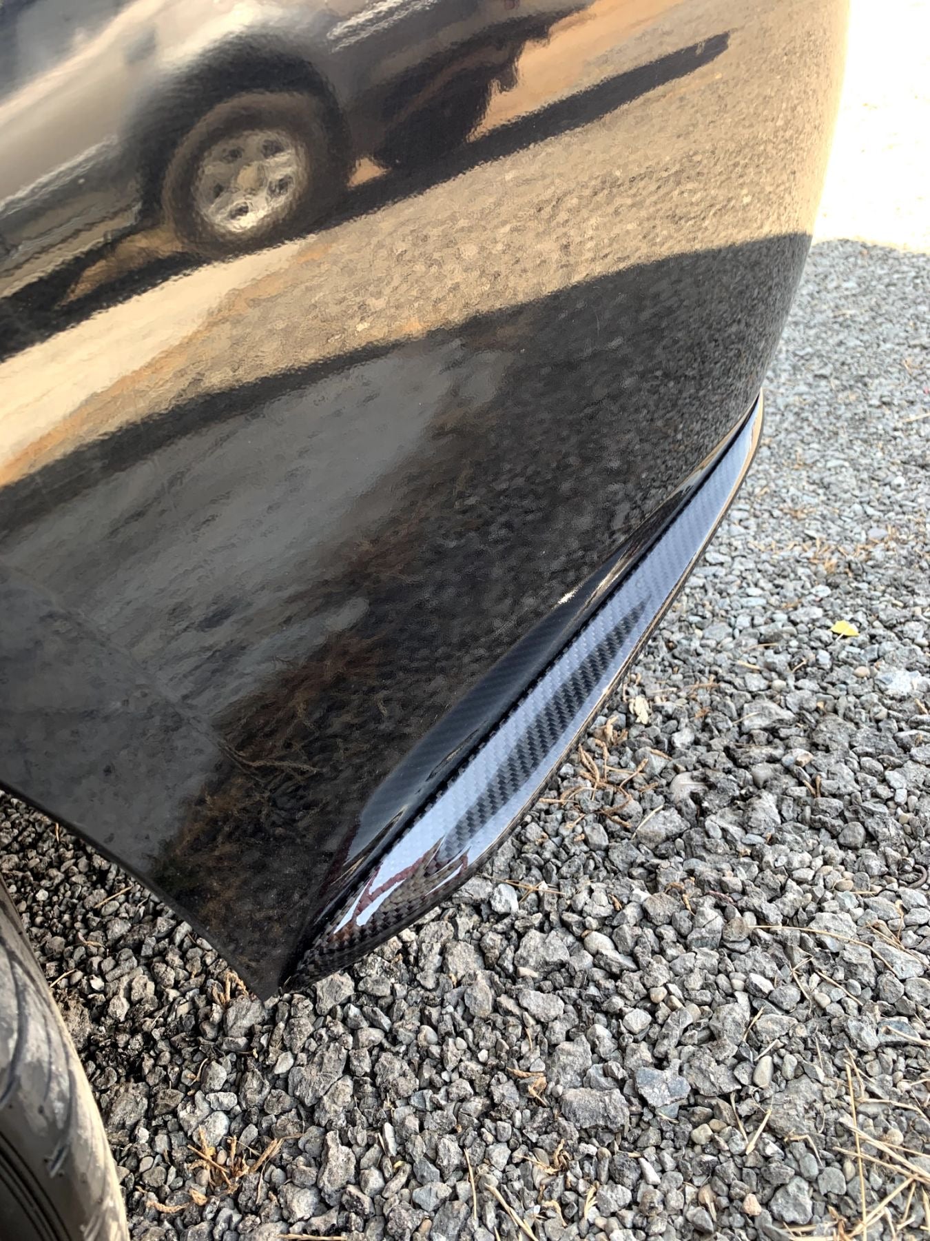 BMW E92-E93 Rear Bumper Carbon Spats Fins