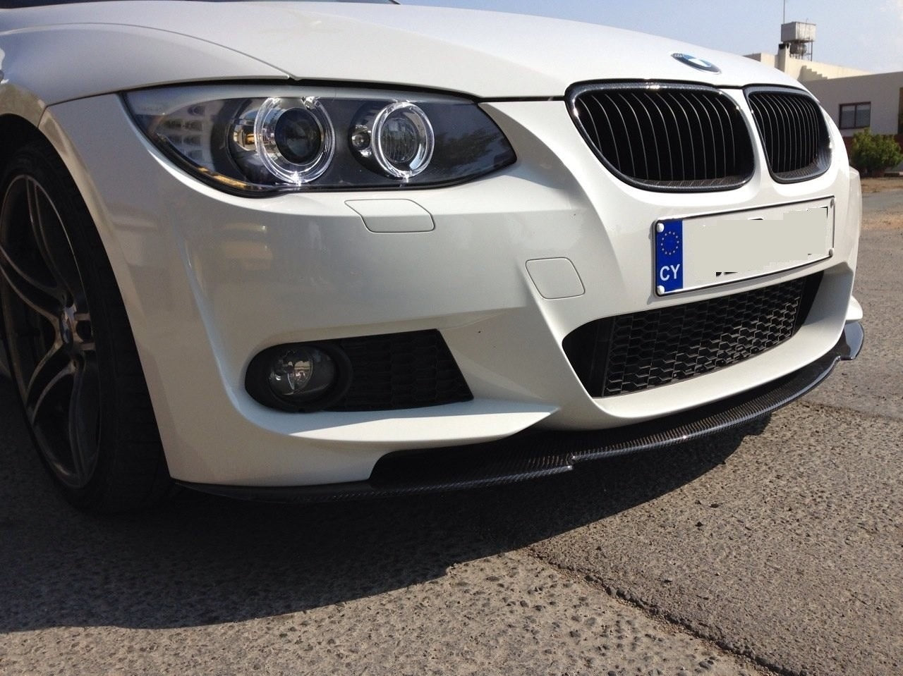 BMW E92-E93 Front Splitter for M Sport Front Bumper, Pre LCI & LCI