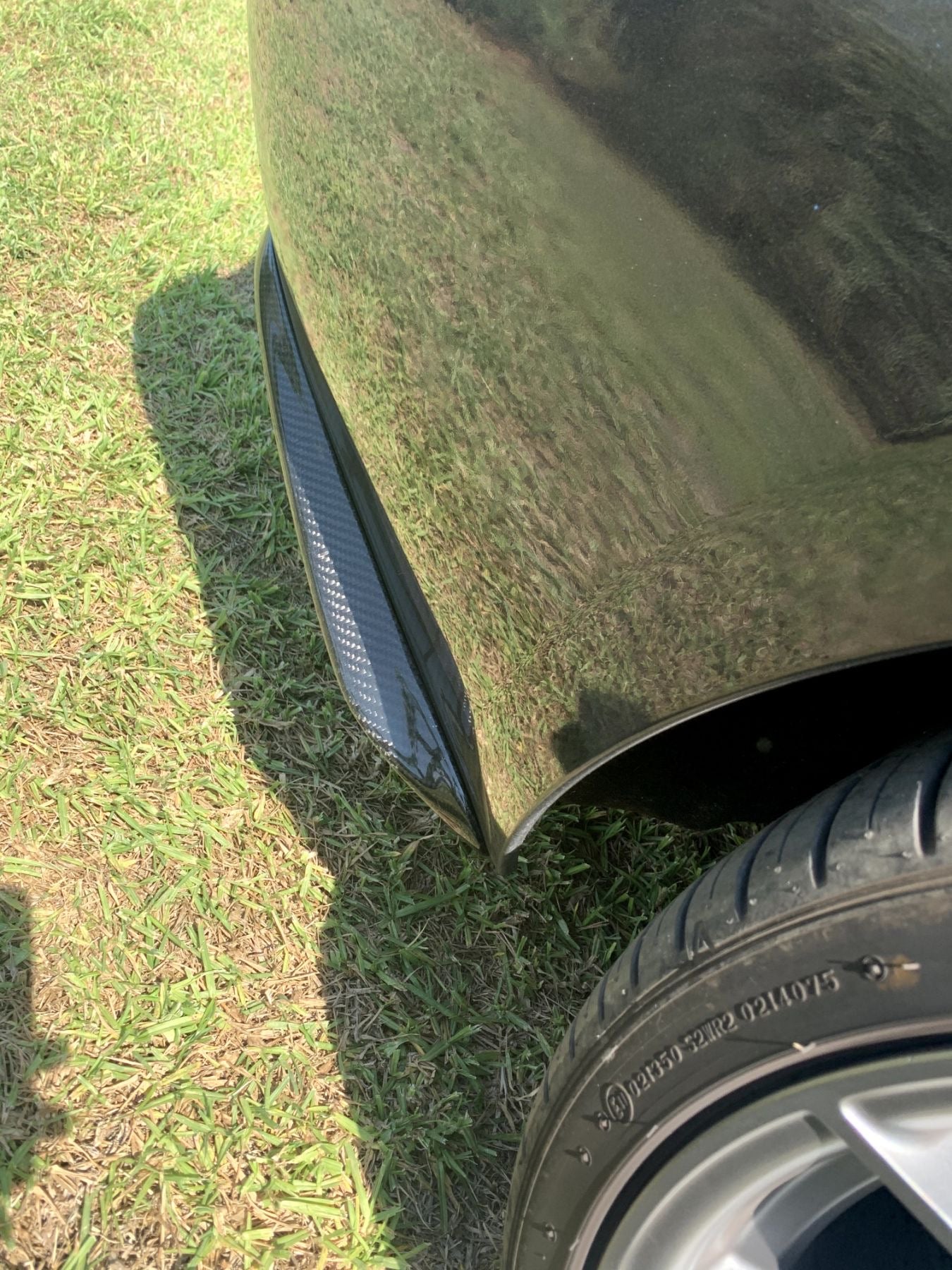 BMW E92-E93 Rear Bumper Carbon Spats Fins