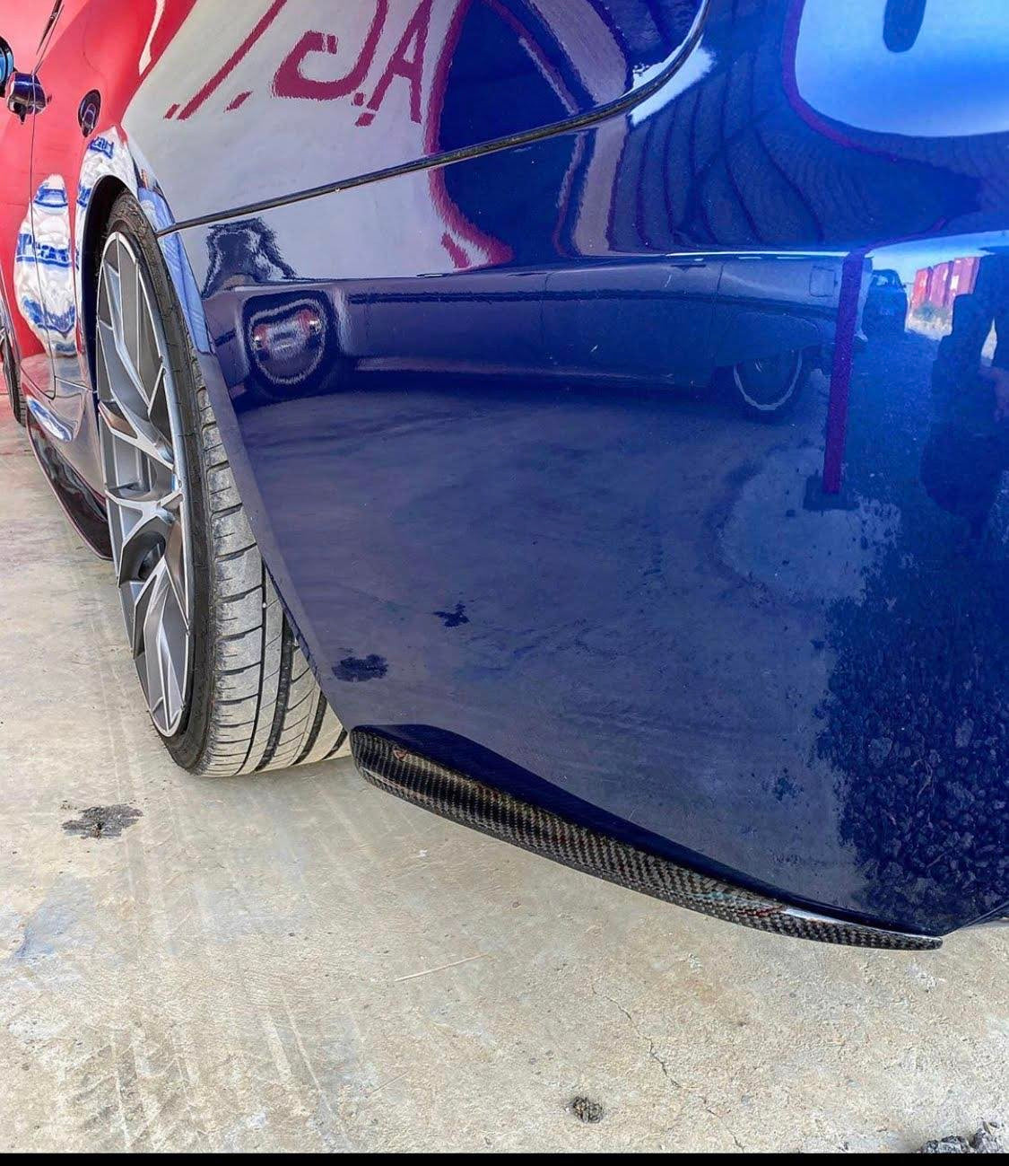 BMW E92-E93 Rear Bumper Carbon Spats Fins