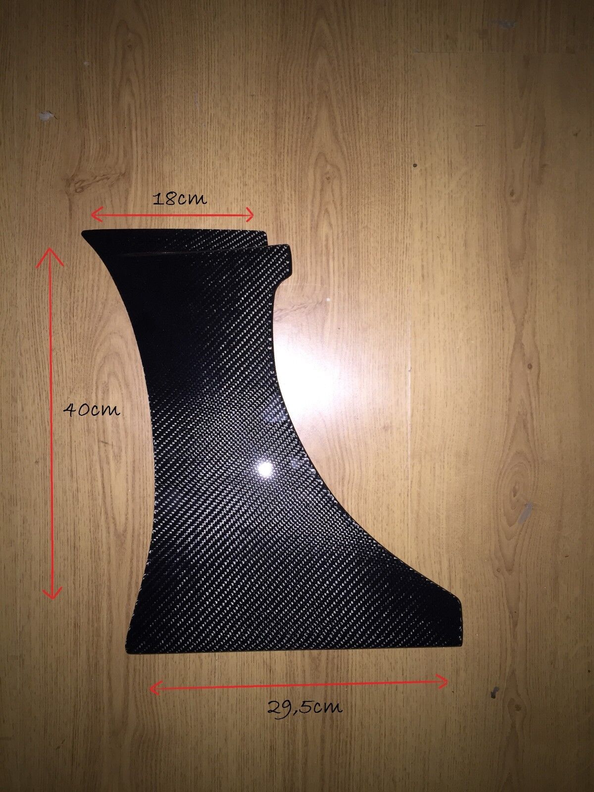 Universal Carbon Side Fenders - Carbon Big Canards