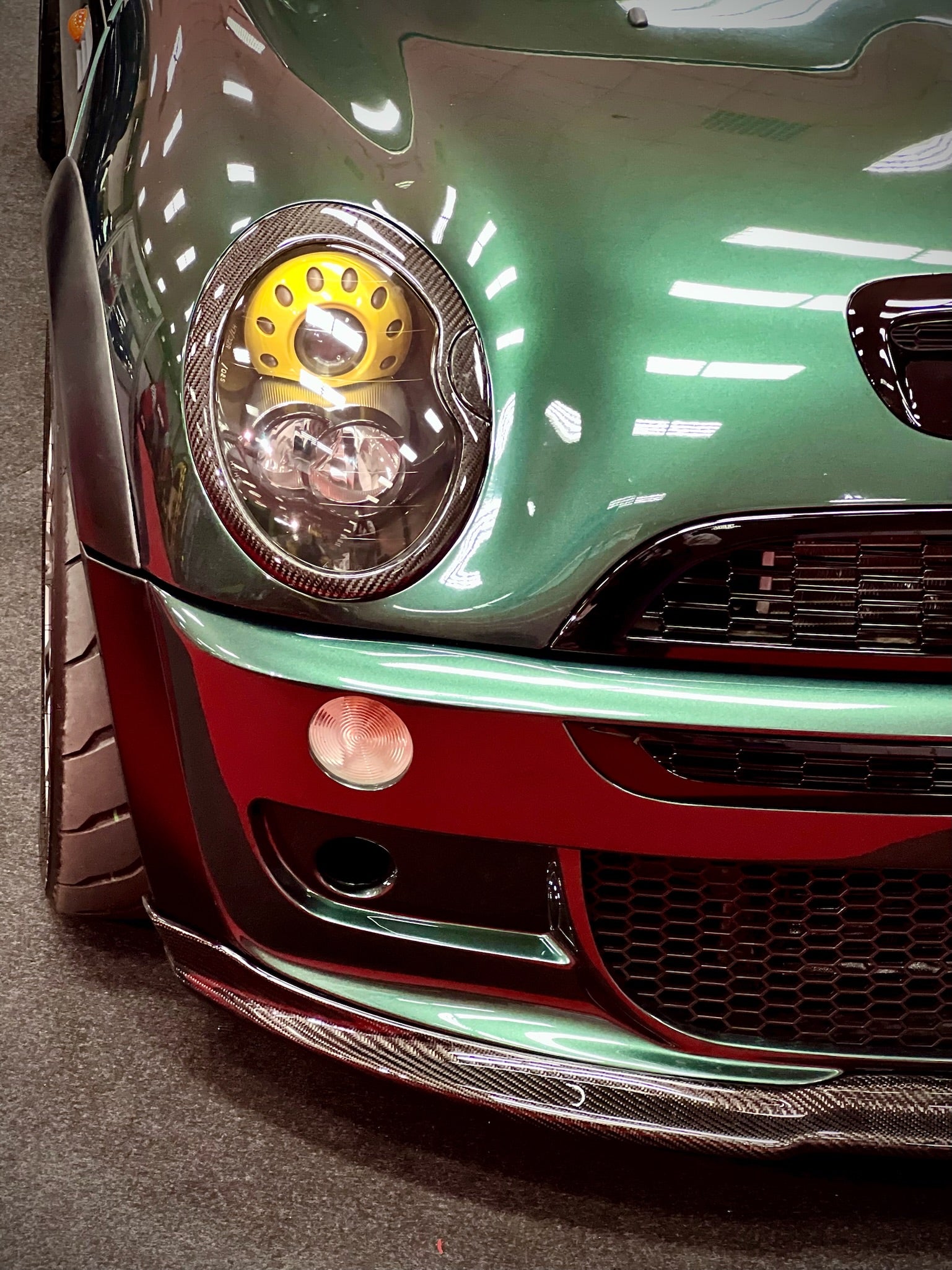 Cooper S R53 JCW FRONT LIP