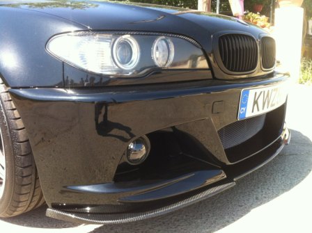 BMW E46 K-scher Front Bumper with Lip - Non M3