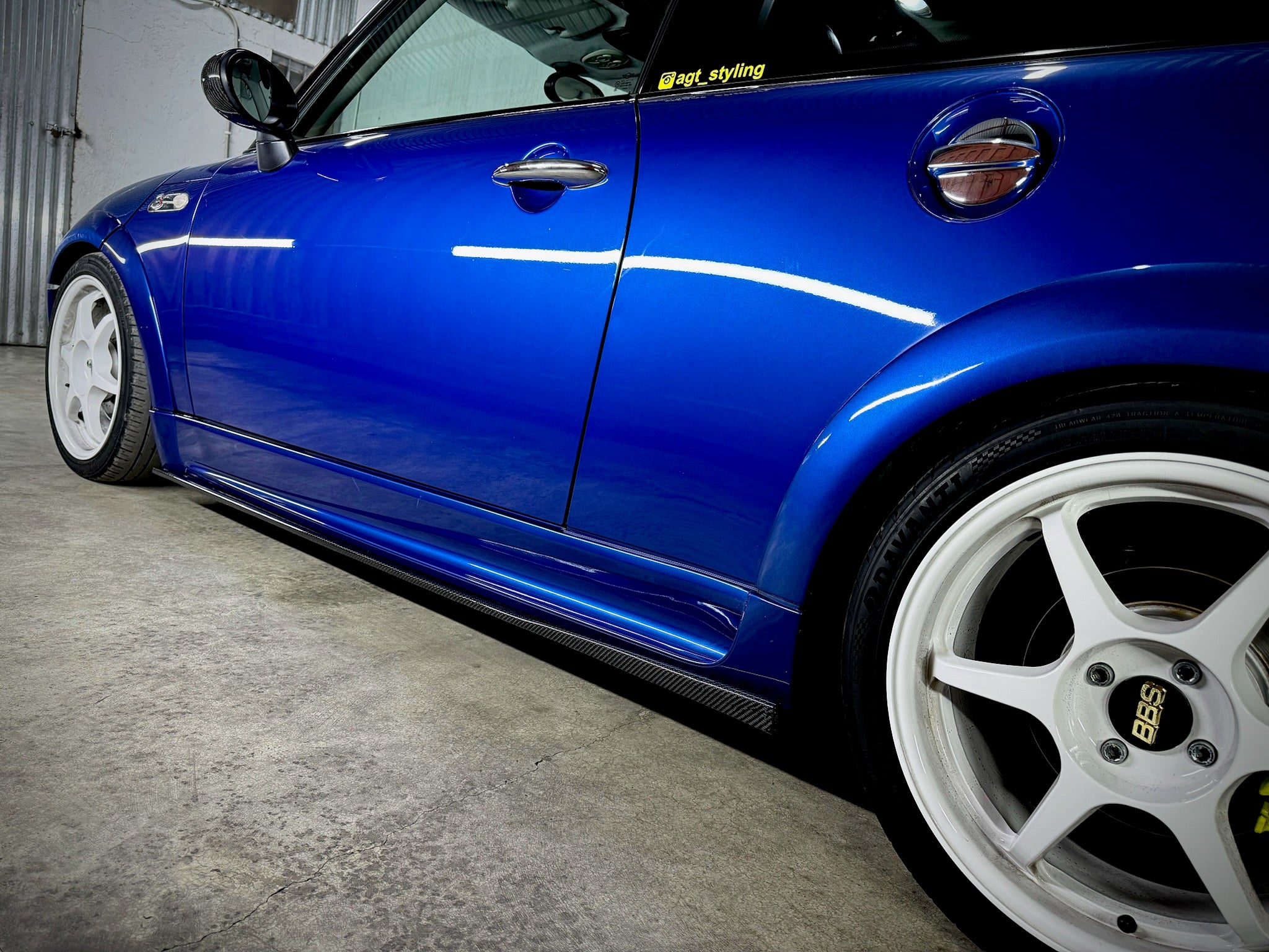 Cooper S R53 side skirts extensions