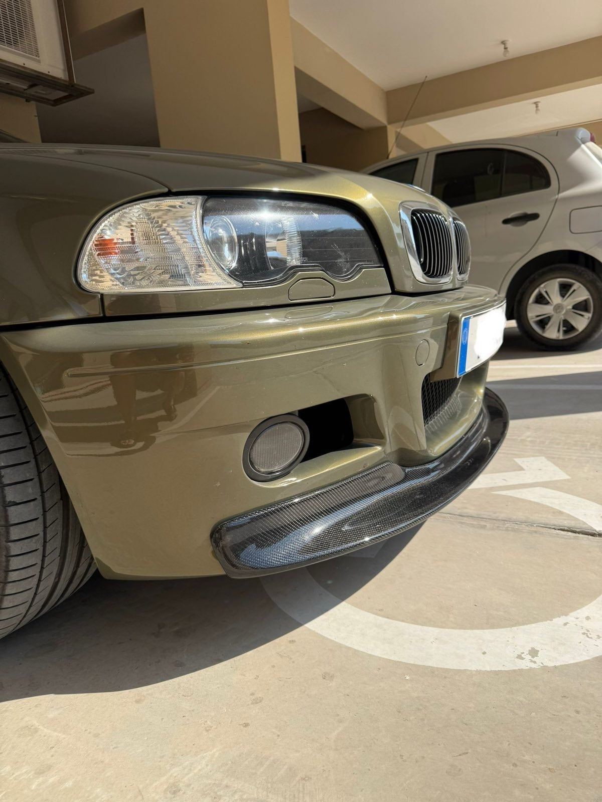 BMW E46 M3 CSL style Front Lip