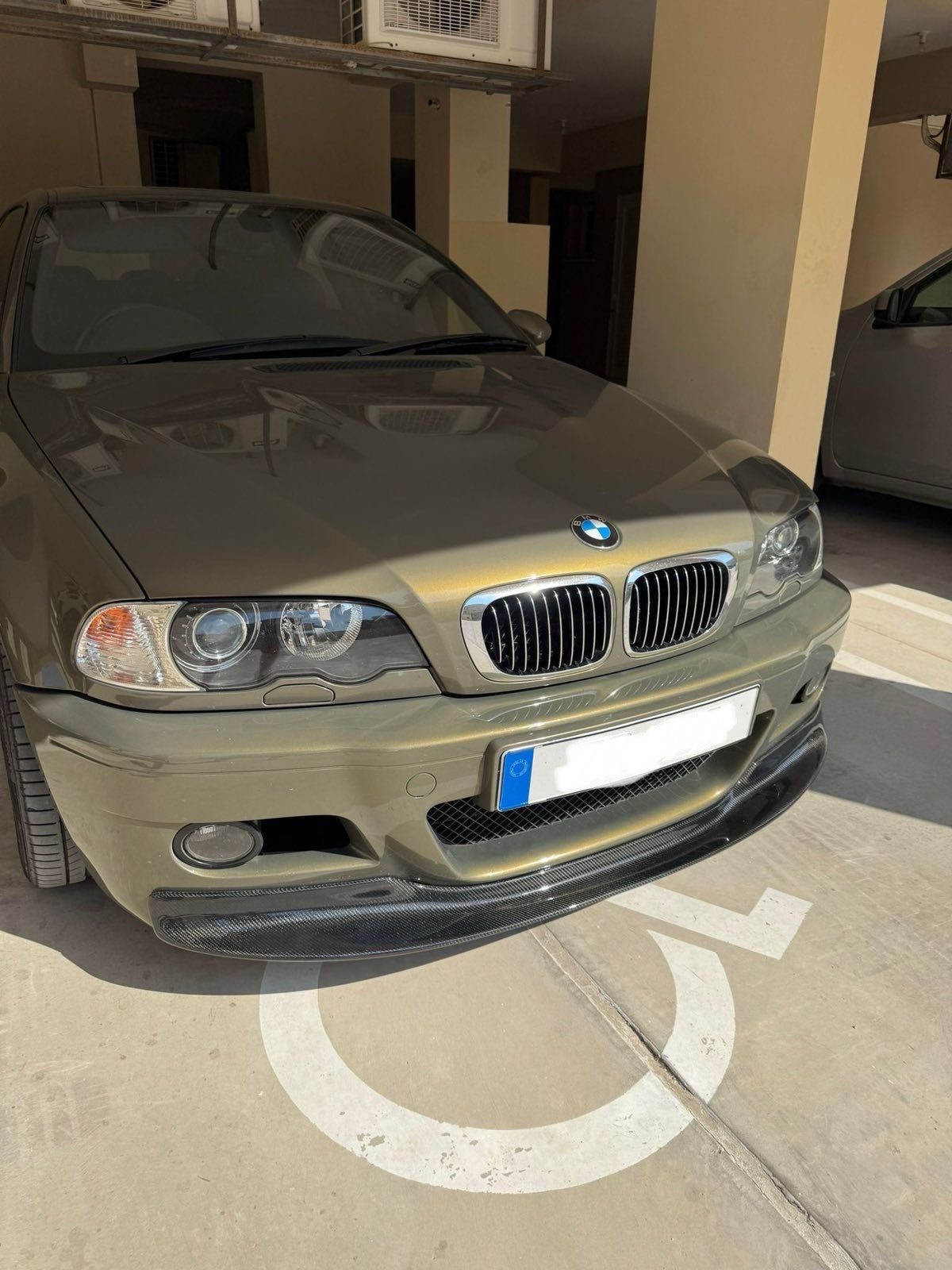 BMW E46 M3 CSL style Front Lip