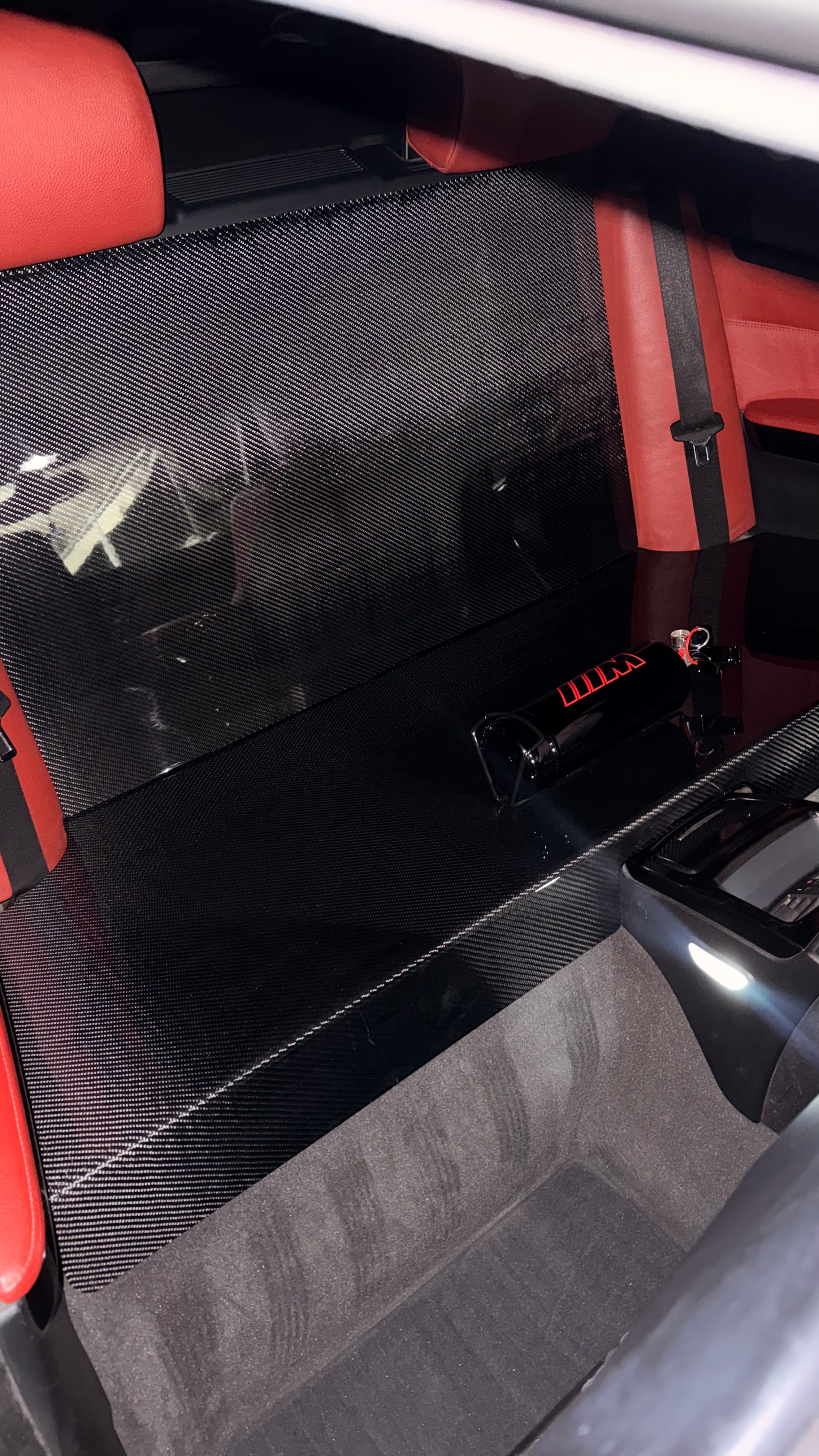 BMW E93 Rear Seats Delete