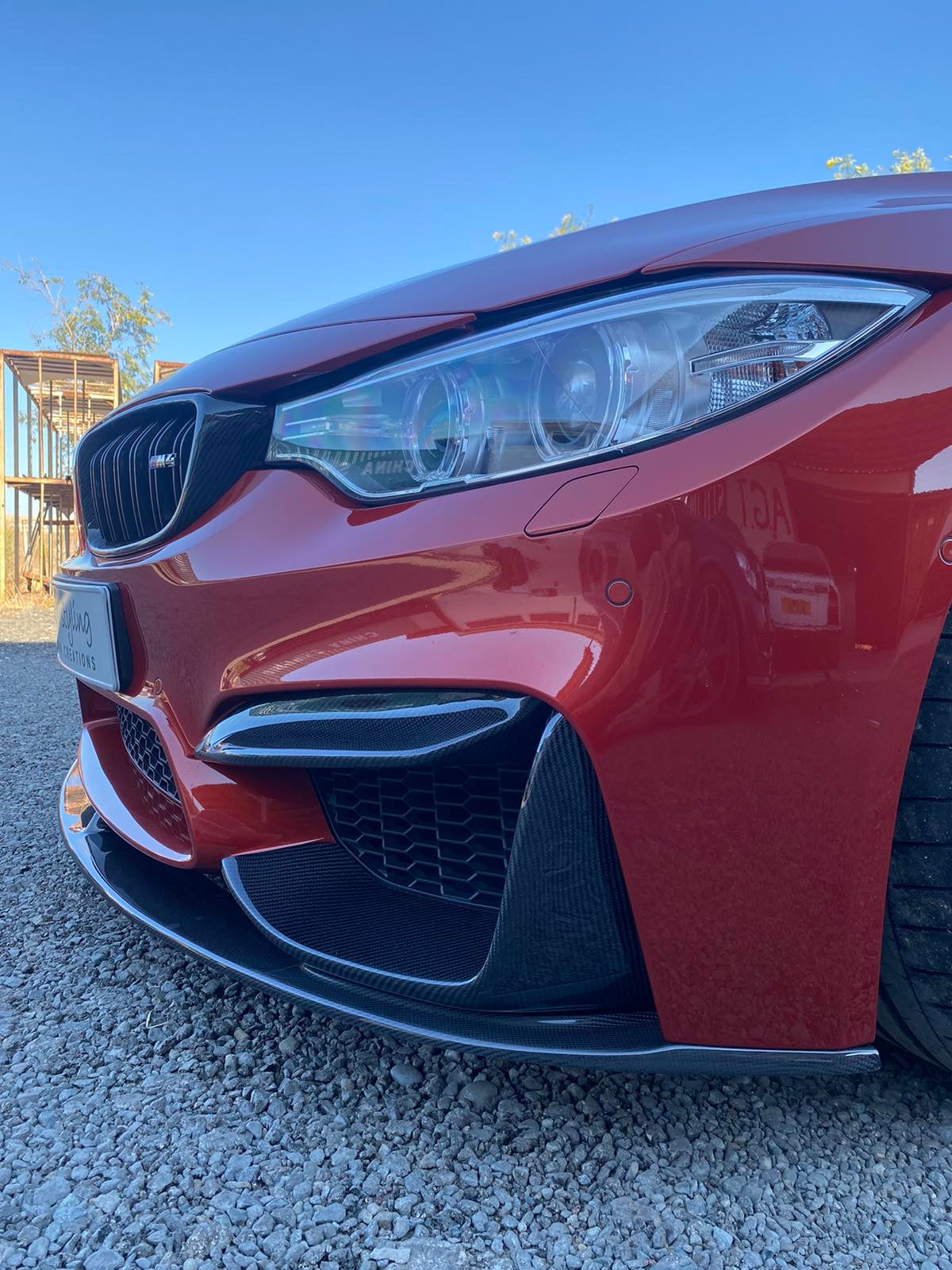 BMW F80 M3 F82 F83 M4 front lip