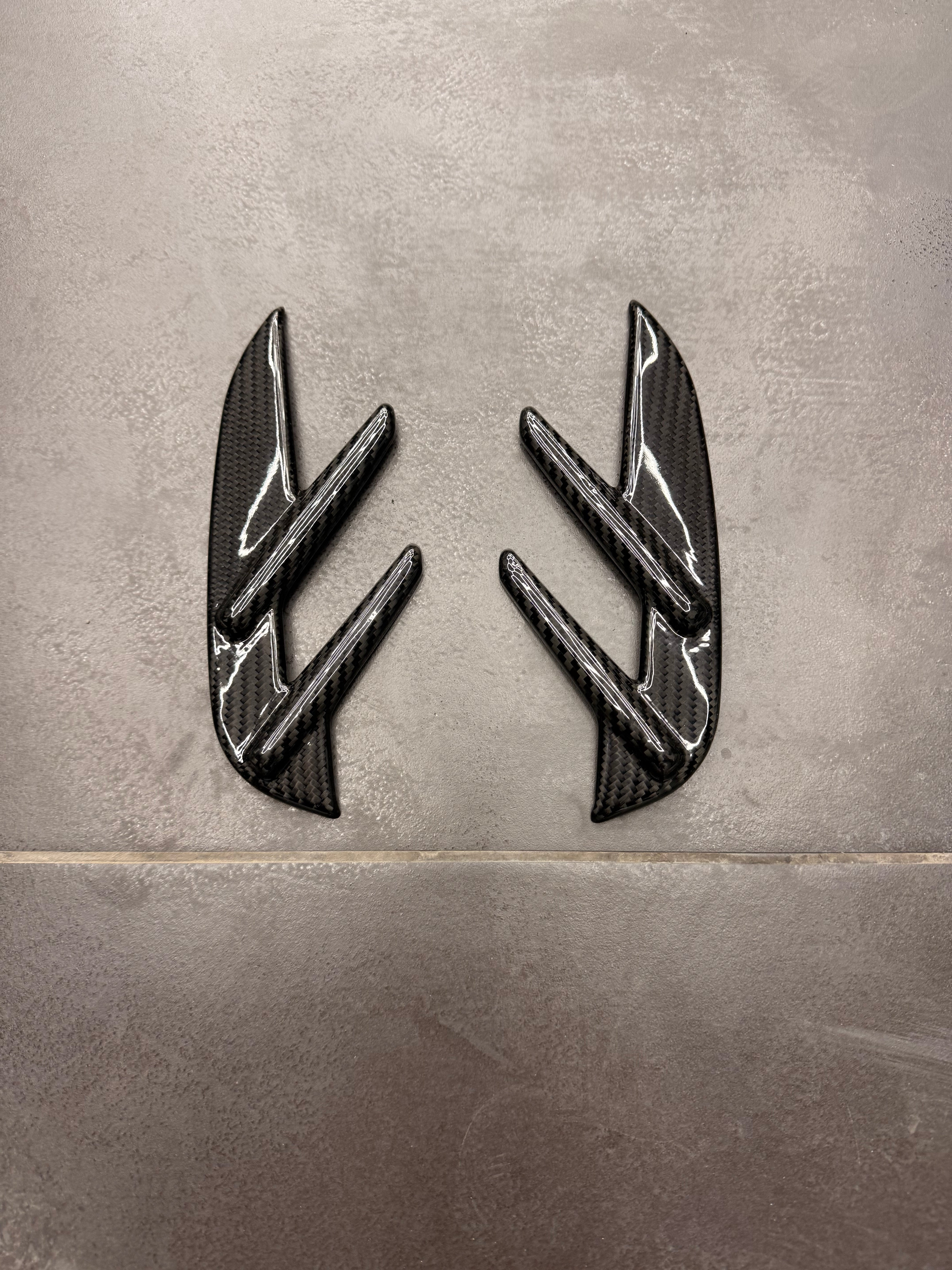 BMW G80 G81 M3 G82 G83 M4  Side Fender Badge Covers