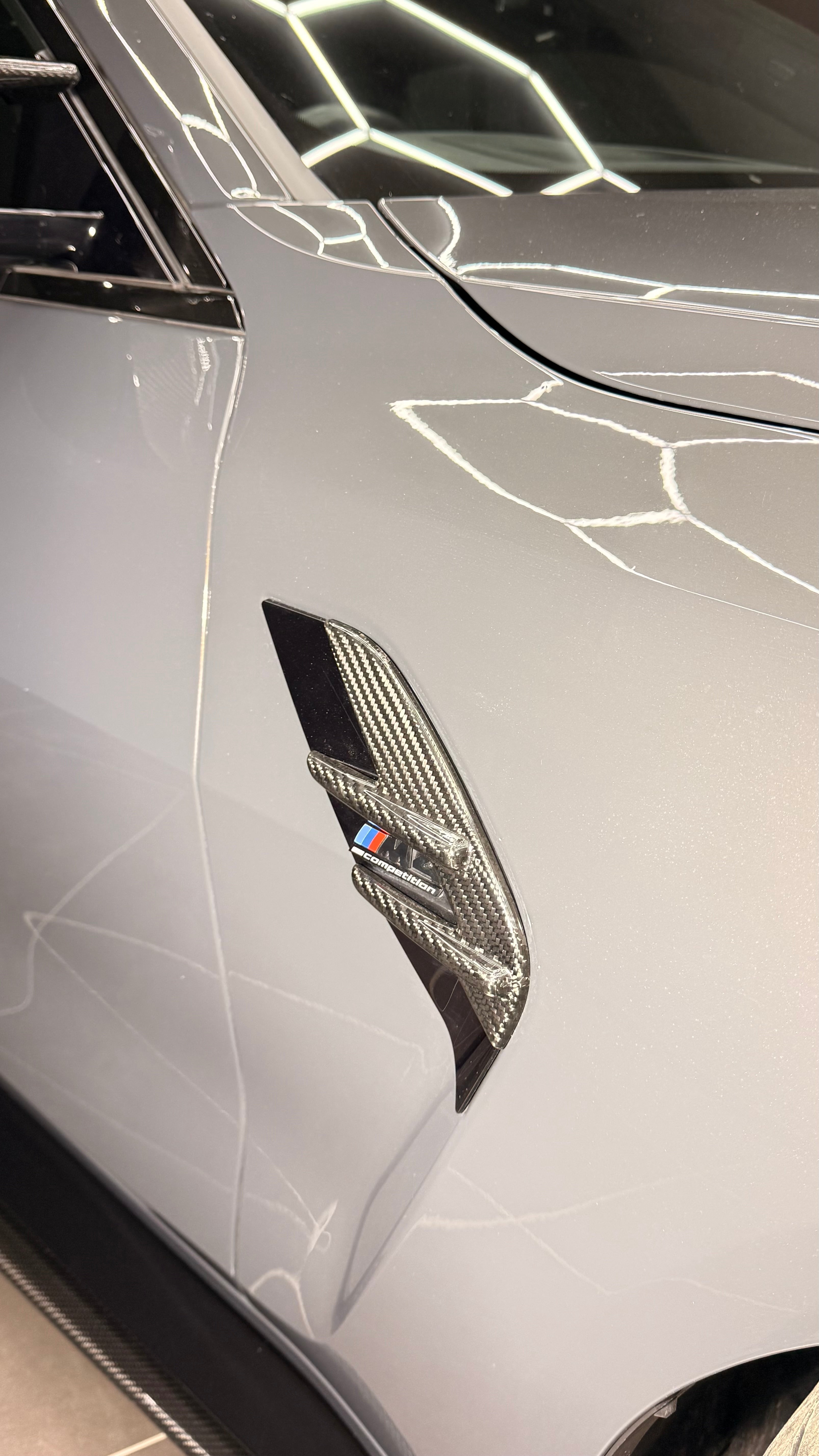 BMW G80 G81 M3 G82 G83 M4  Side Fender Badge Covers