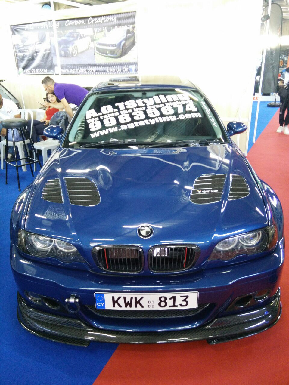 VRS Front Hood (BMW E46 M3 Cabrio & Coupe, E46 with M3 front fenders)