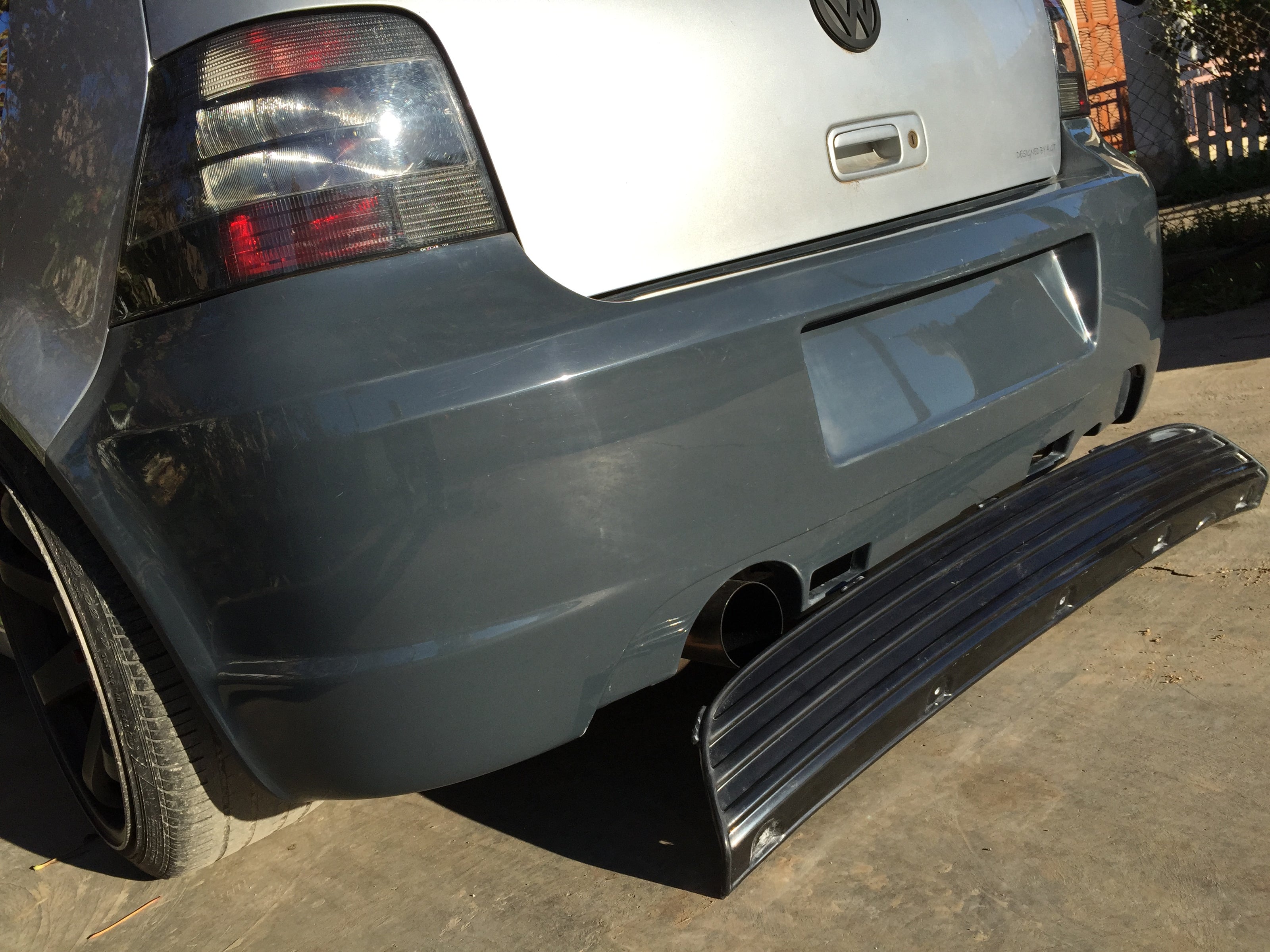 Rear Bumper Of A Car Rear Bumper Of A Car