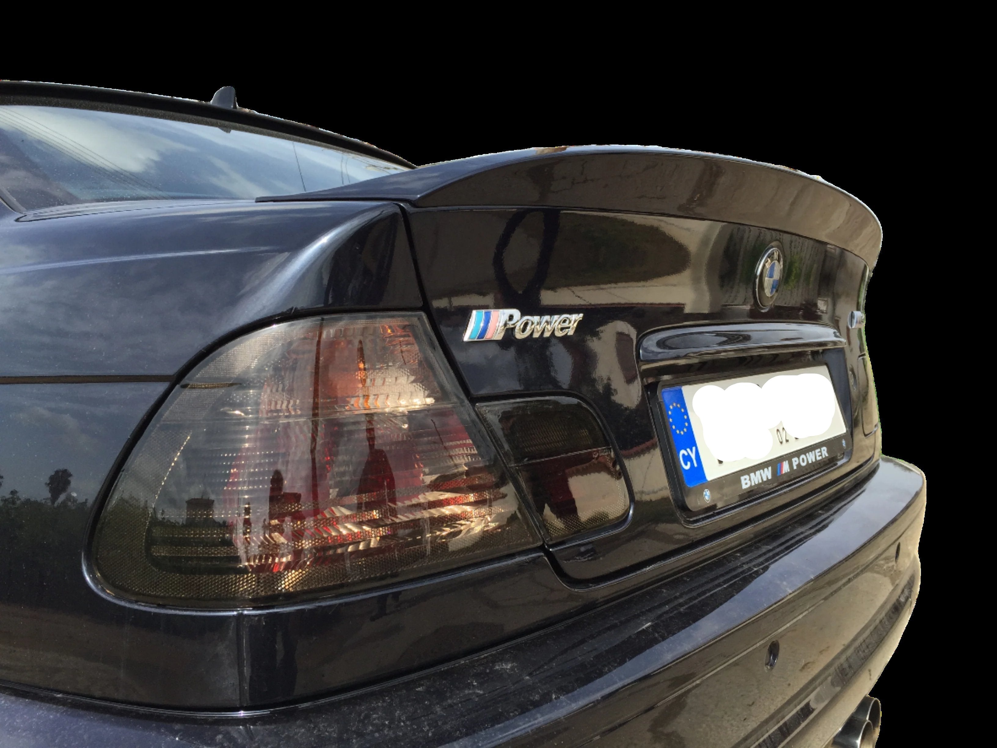 BMW E46 CSL-style Rear Boot Spoiler