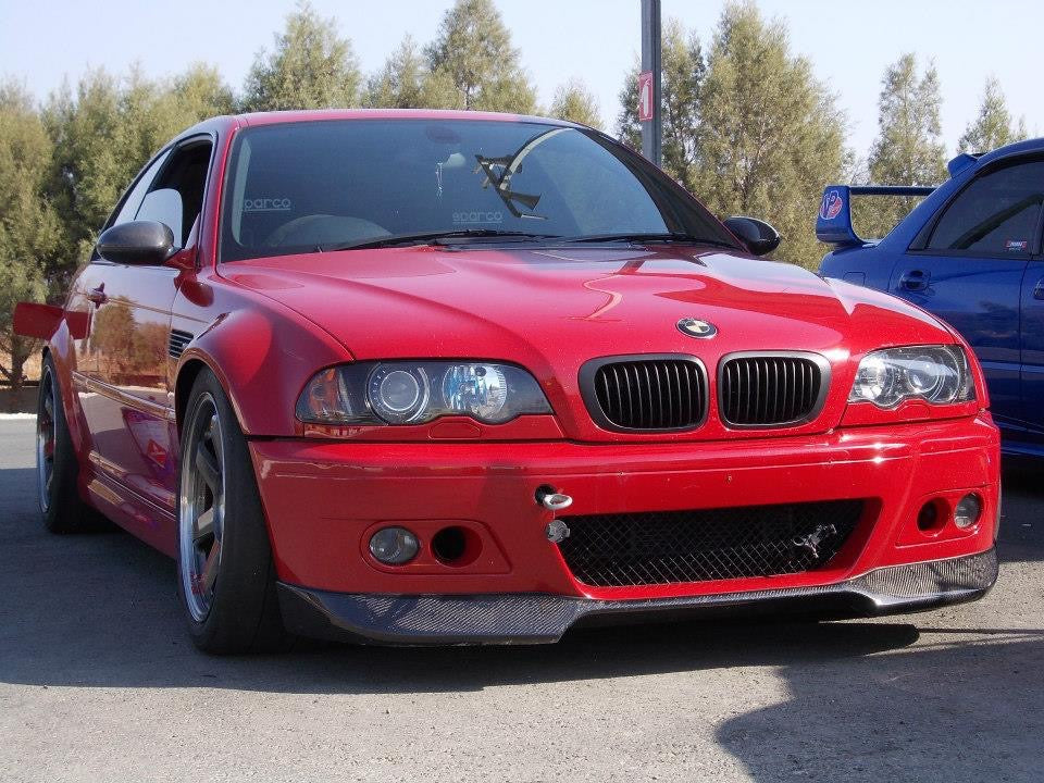 BMW E46 M3 V-style Front Lip