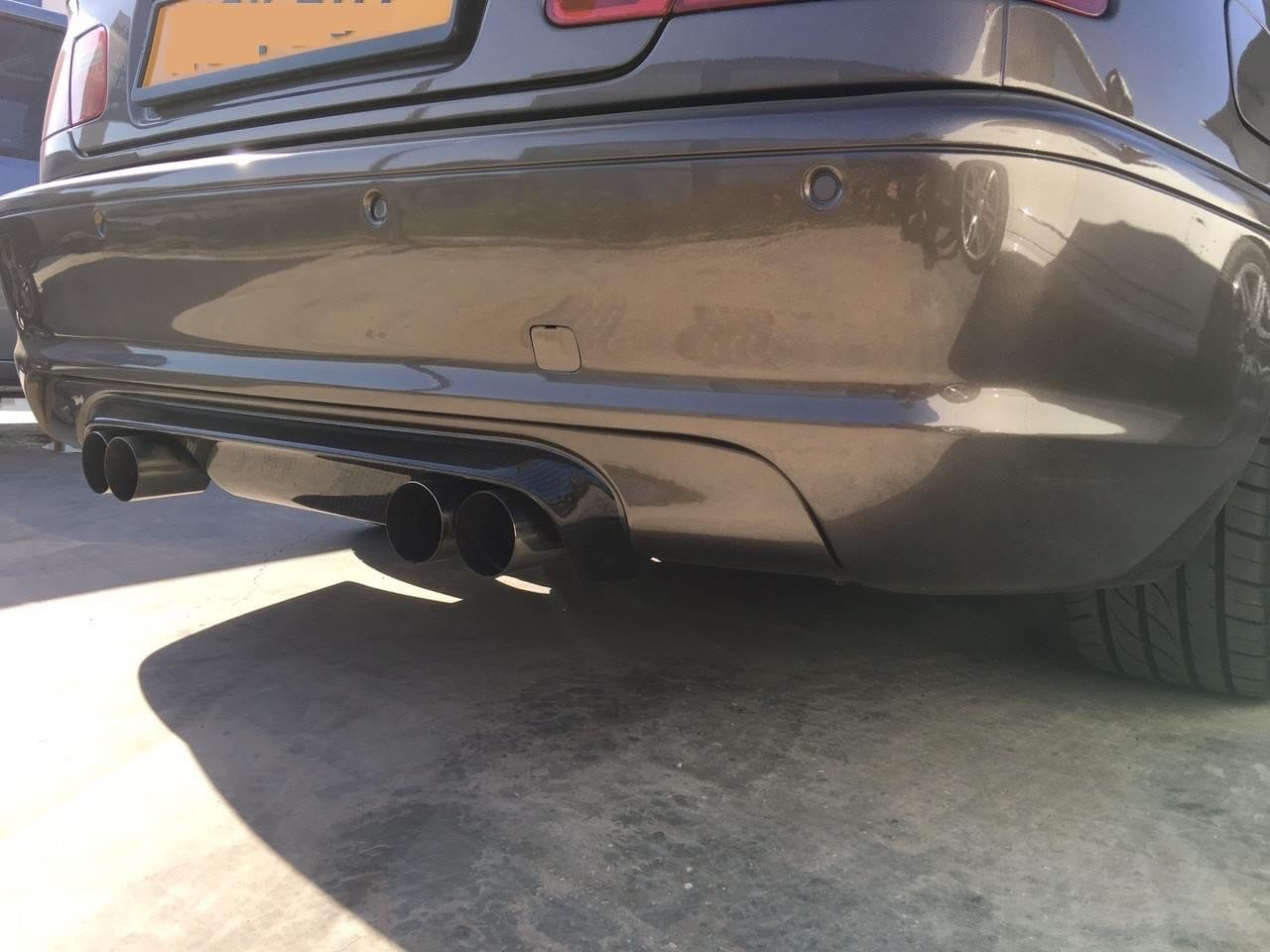 BMW E46 Rear CSL Diffuser for M-sport Coupe & Cabrio