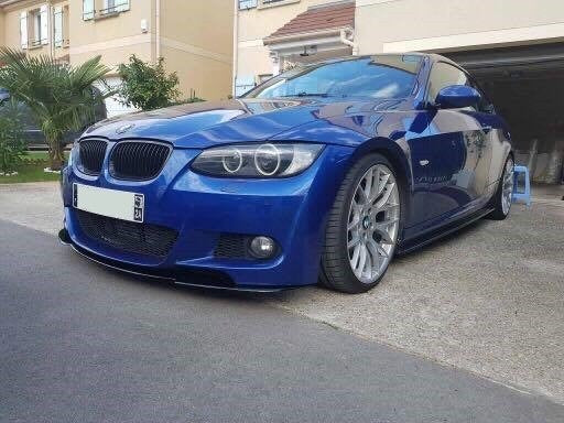 BMW E92-E93 Front Splitter for M Sport Front Bumper, Pre LCI & LCI