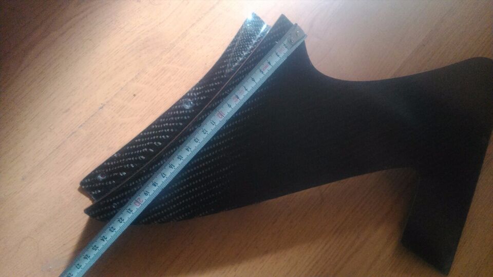Front Side Fenders Carbon Universal - Carbon front canards